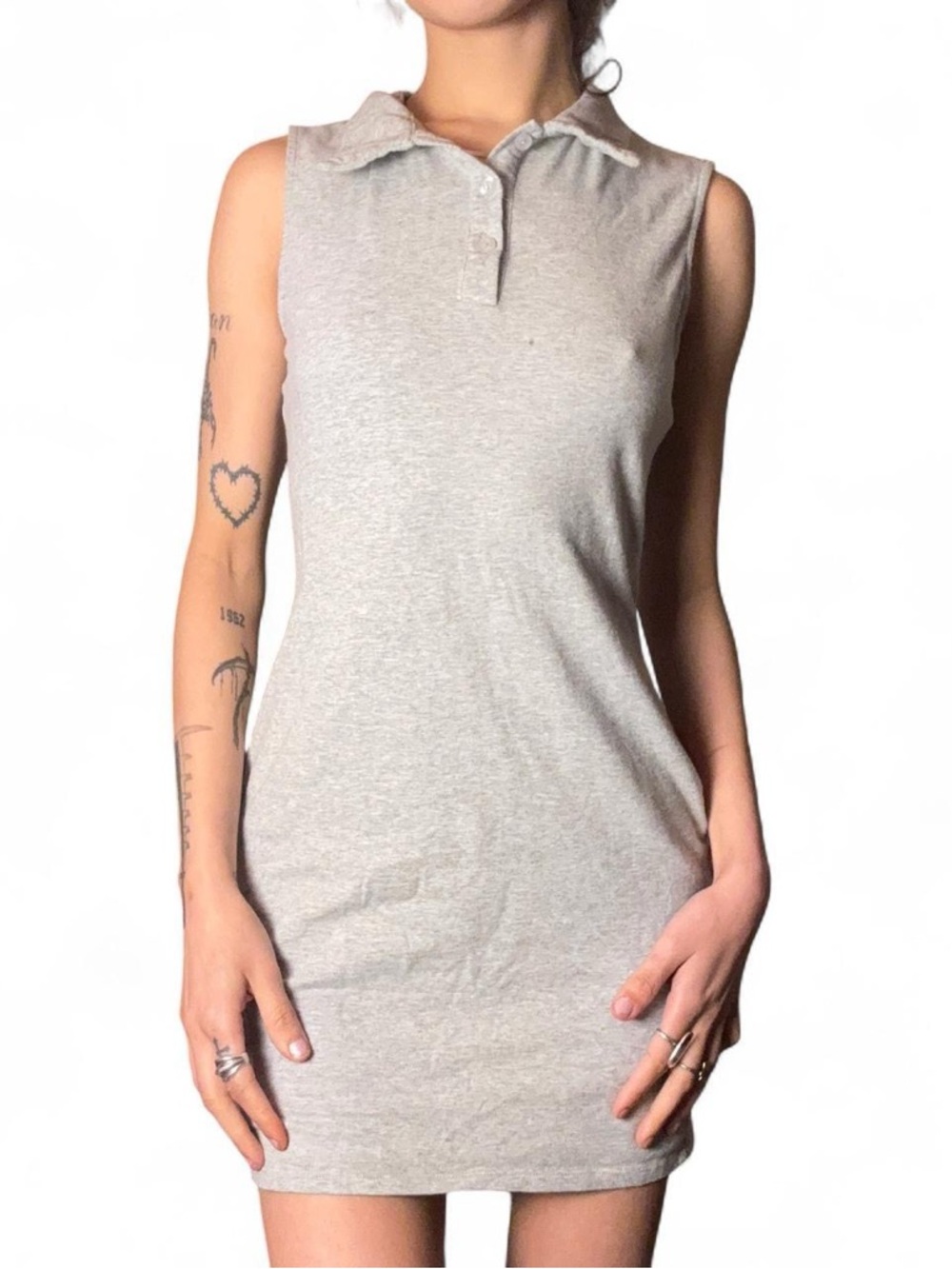 Grey Tennis Dress by Papaya